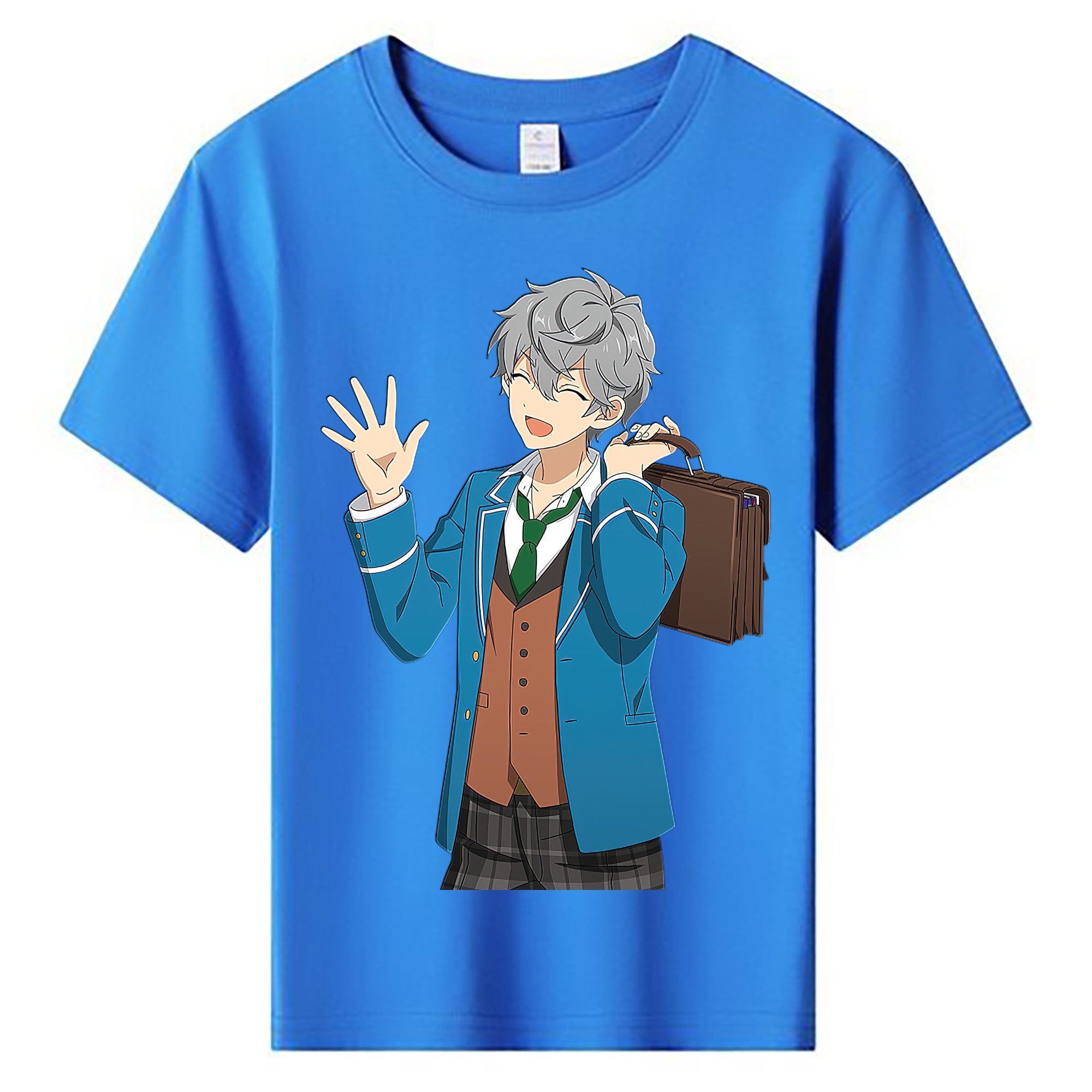（画像用） あんさんぶるスターズ! Ensemble Stars 綿100％キッズTシャツ（フロントプリント）